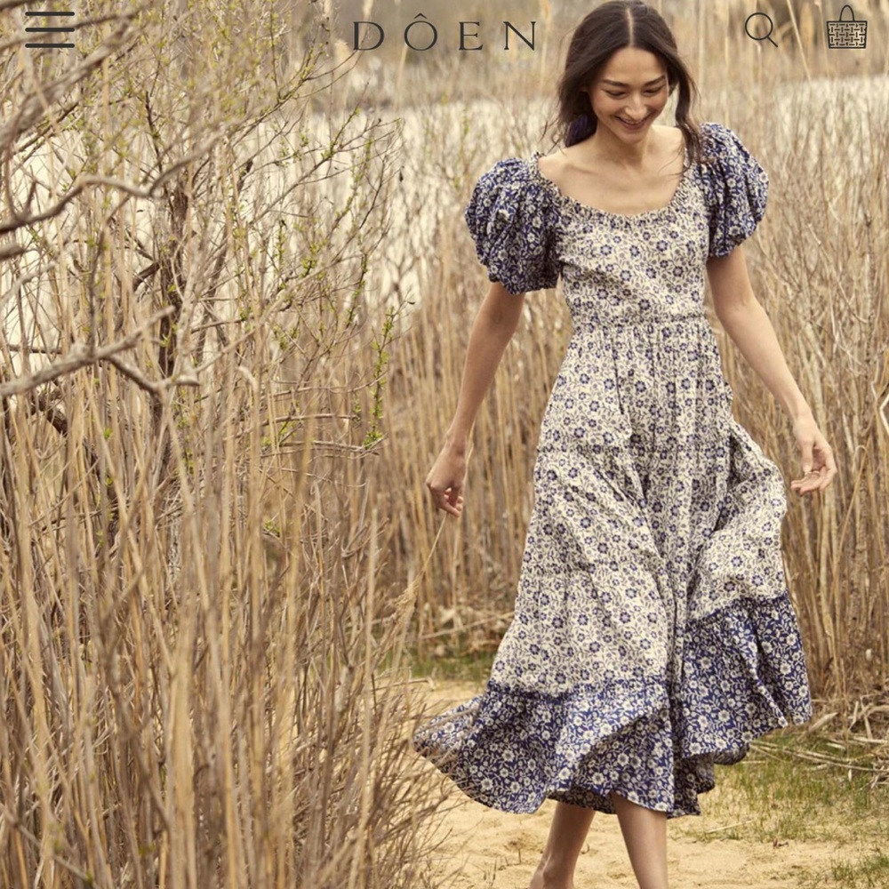 Doen Simonetta dress. Lovely summer dress. Long floaty and lightweight